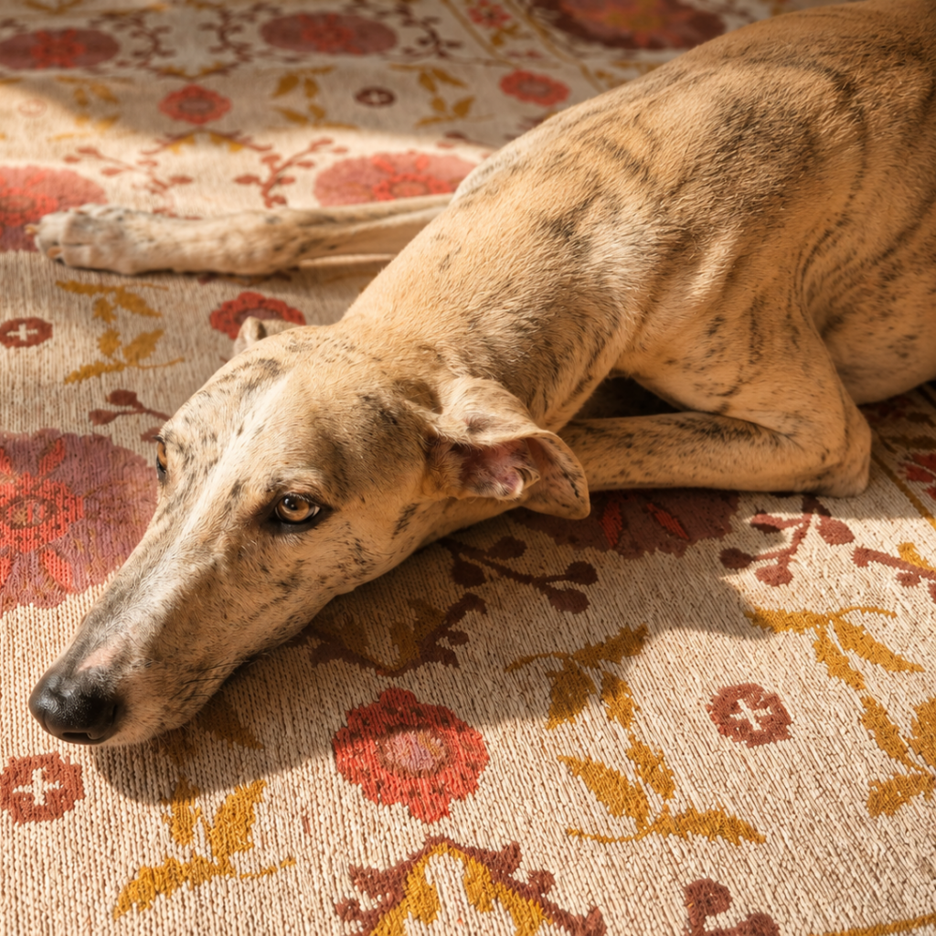 Therapiehond Ori Spaanse Galgo bij Poot voor Poot